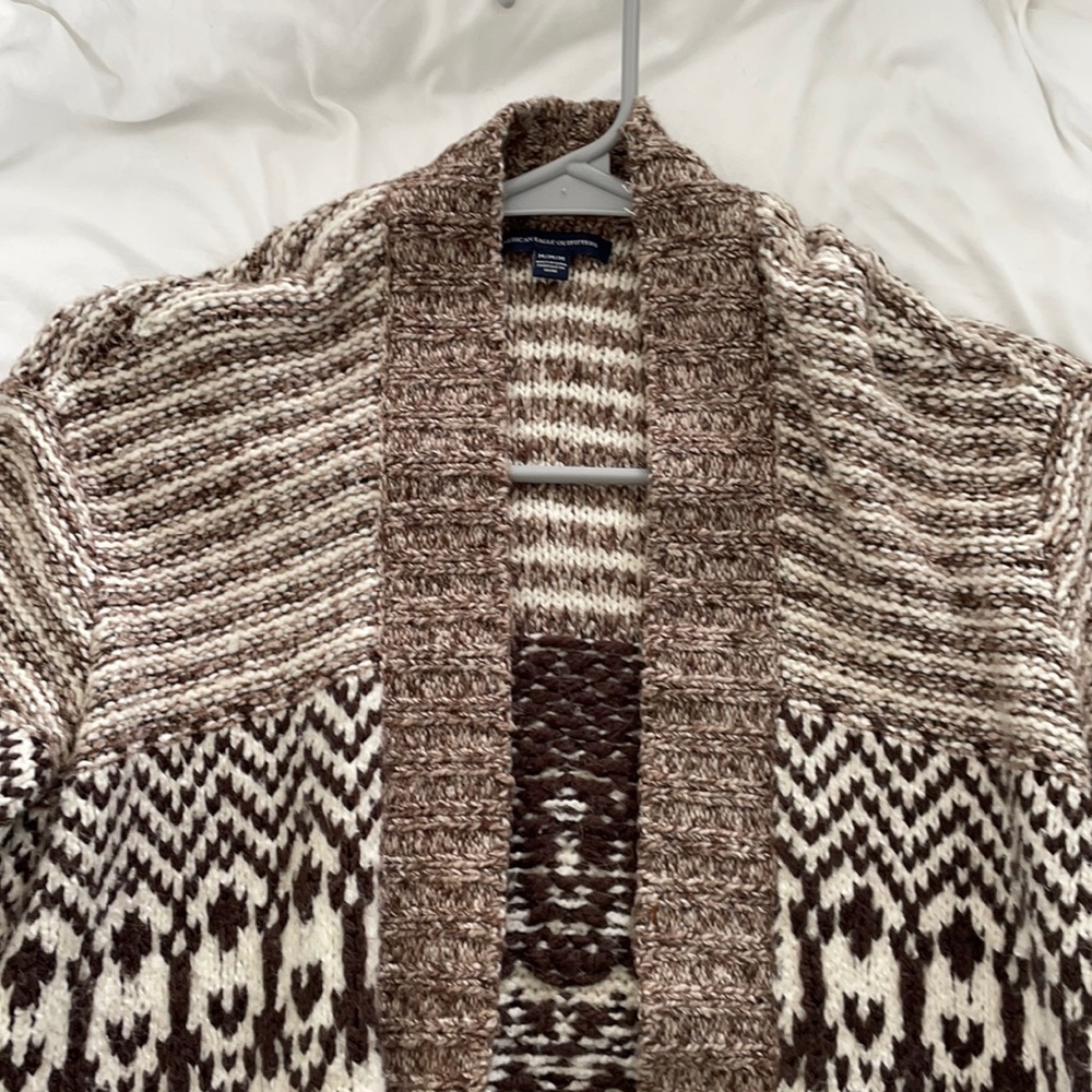 Brown women’s cardigan